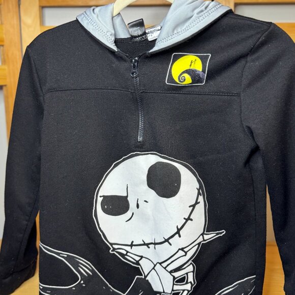 Disney Nightmare Before Christmas Jack Skellington Hoodie – Kids Size 10/12 - Picture 4 of 8